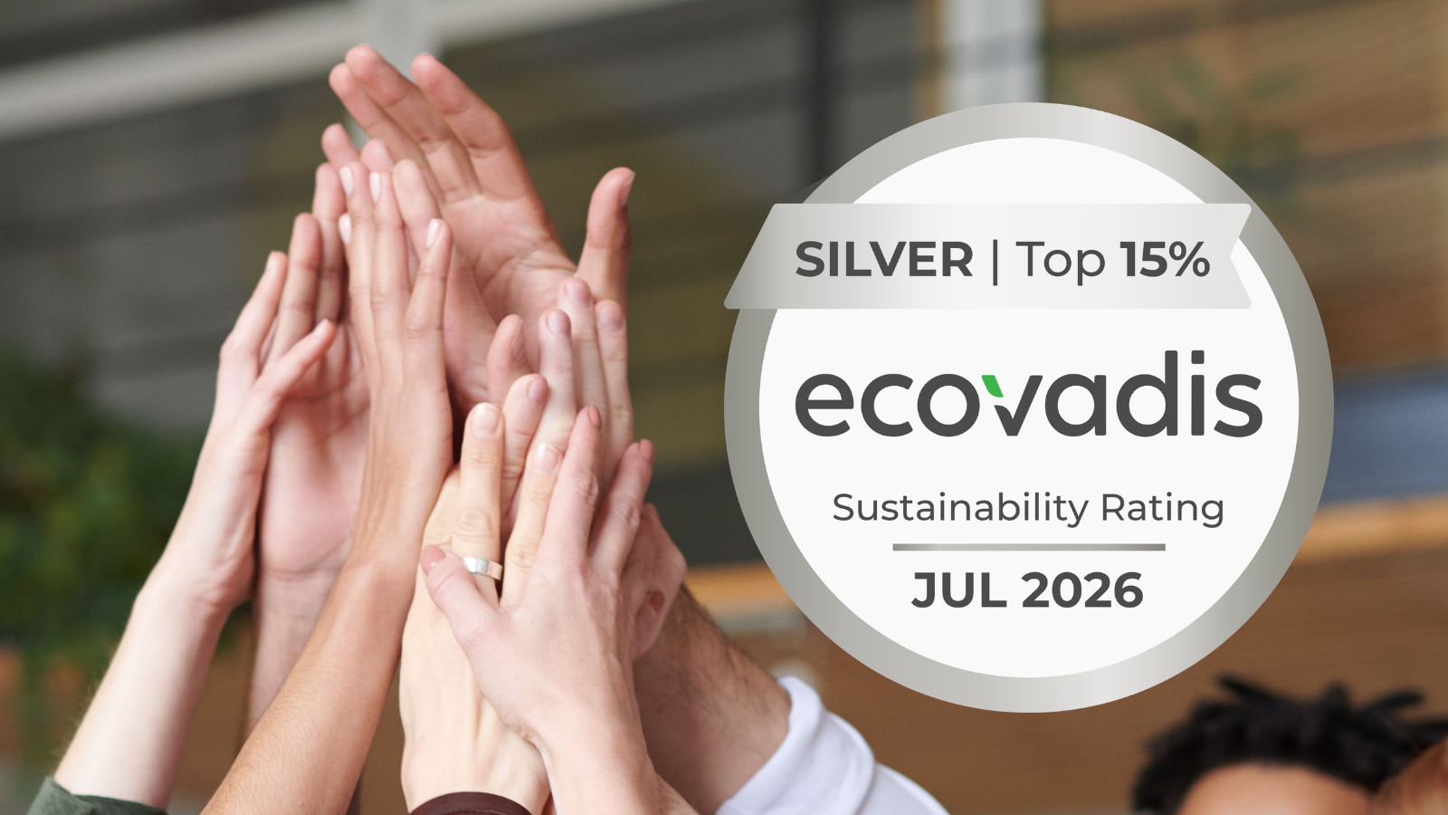 GAASCH PACKAGING achieves EcoVadis Silver Medal with a score of 76